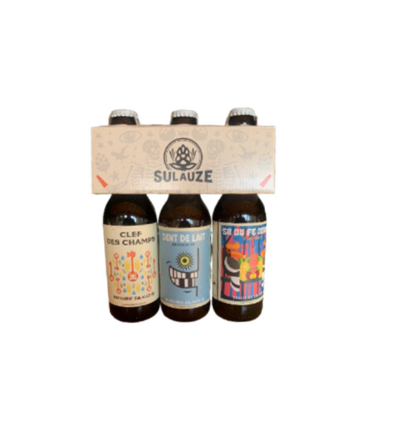 Lot de 3 bières